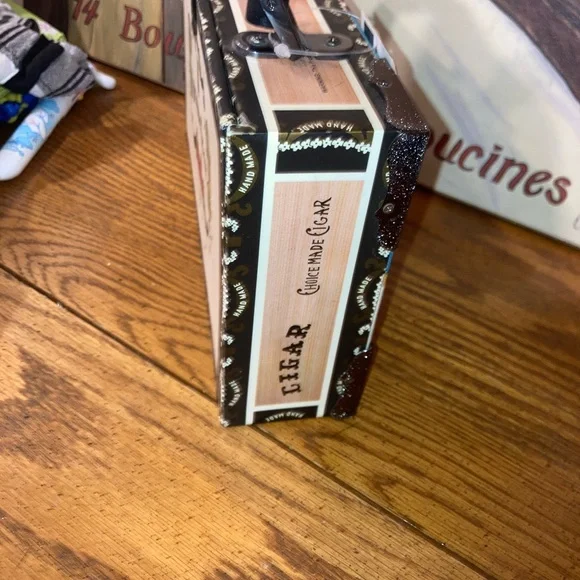 Cigar Box Purse - Jersey Diner - Choice Made Cigars - VTG with Tags - Picture 7 of 9